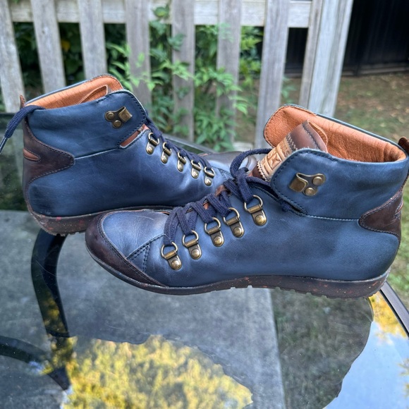 Midnight Blue Pikolinos Boots - Size 37 (6.5 to 7) - Picture 4 of 8